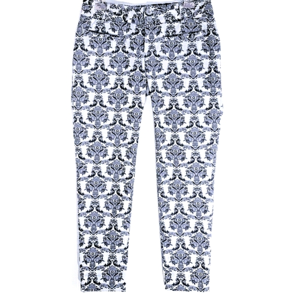 Cartonnier Gray Jacquard Charlie Ankle Skinny Pant - Picture 3 of 9